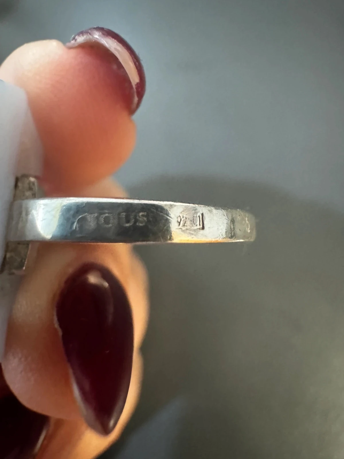 Anillo TOUS Plata de Ley y Calcedonia (Oso Mesh) – photo 10